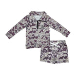 CAMO pullover kids boys zip set