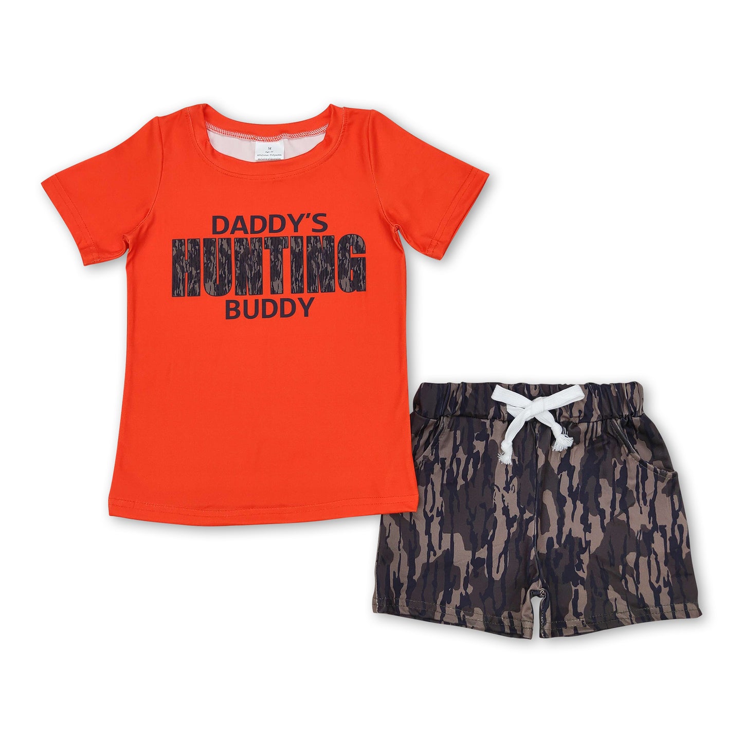 Daddy's hunting buddy boys summer clothes