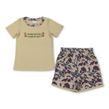 Thank god I'm a country boy boots camo kids outfits