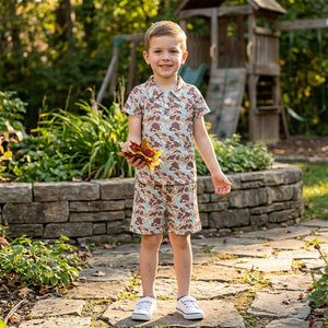 Short Sleeve Shorts Outfits