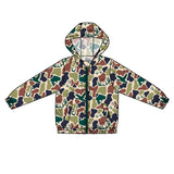 Camo duck turkey fish deer boys zipper hoodie jacket