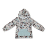 Long sleeves camo deer duck kids boys hoodie
