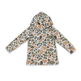 Long sleeves light camo kids boys hoodie