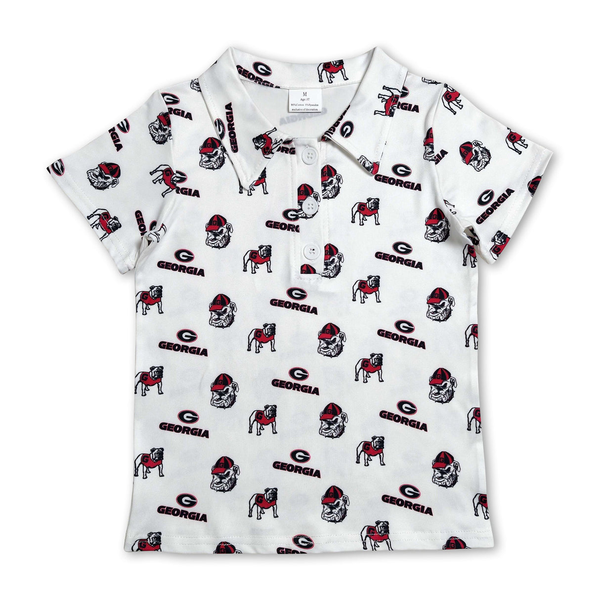 Short sleeves G dog kids boys summer team polo shirt