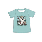 Short sleeves ghost duck camo boy Halloween shirt