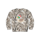 Long sleeves camo kids boys Christmas shirt