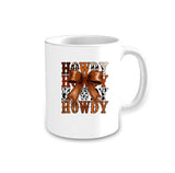 Howdy bow women coffee mug