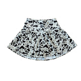 High waist duck dog camo adult women activewear skirt