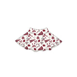 Maroon bow football go team kids girls activewear skirt