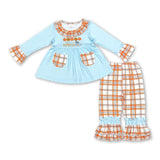 Let's go to the pumpkin patch tunic pants girls fall clothes