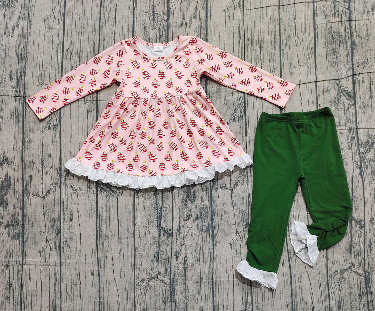 Christmas tree cakes tunic leggings girls clothing