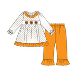 Polka dots turkey tunic pants girls Thanksgiving clothes