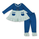 Nativity pockets tunic leggings girls Christmas clothes