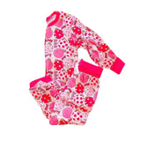 Pink HO HO HO ornaments kids girls Chrstmas pajamas