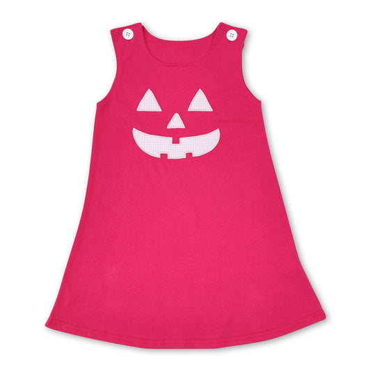 Hot pink sleeveless baby girls Halloween dress