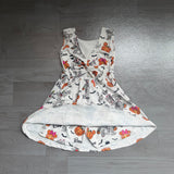 Sleeveless boo mouse pumpkin girls Halloween athletic dress
