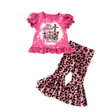Silly rabbit easter is for jesus top leopard pants girls clothes