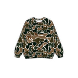 Long sleeves dark camo hunting adult women shirt