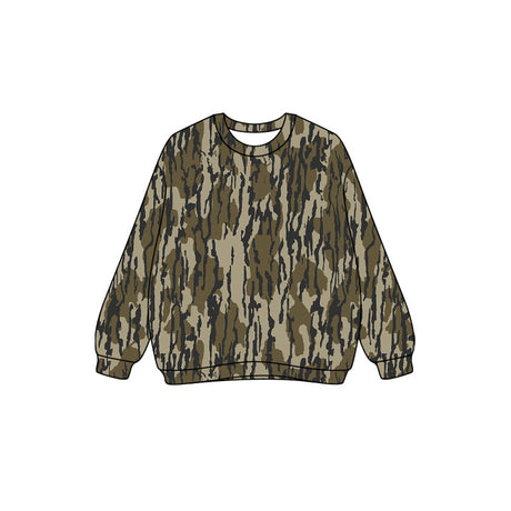 Long sleeves camo hunting adult women shirt