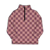 Long sleeves plaid adult women zipper hoodie