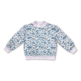 Long sleeves pink plaid mock neck grey camo kids girls top