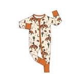 Cactus hat boots rodeo baby western zipper romper