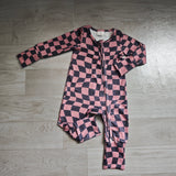 Long sleeves baby boy fall zipper romper