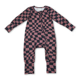 Long sleeves baby boy fall zipper romper