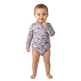 Long sleeves grey camo baby kids fall romper