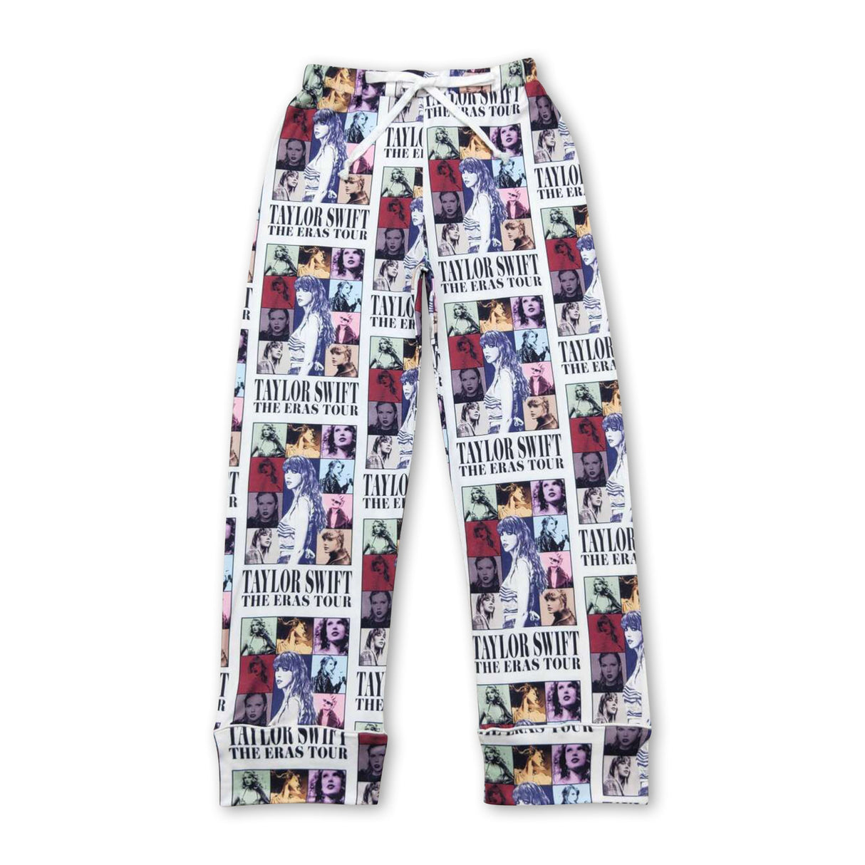 Patchwork singer adult women sleepwear bottom