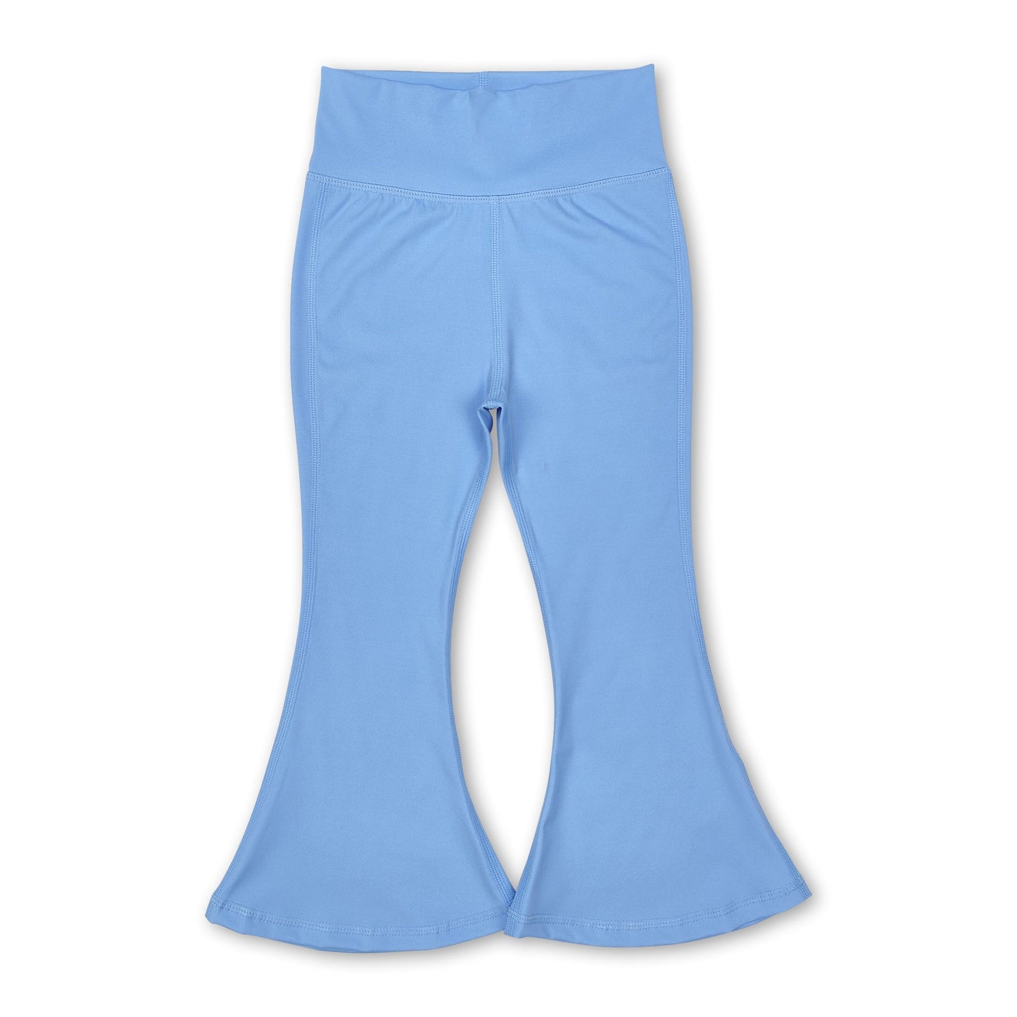 Blue active wear kids girls yoga pants