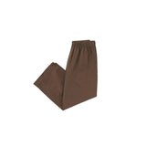 Brown cotton kids boys pants