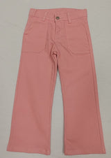 Peach pockets denim pants kids girls jeans