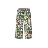 Mint camo adult men sleepwear pants