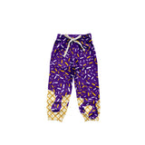 Purple ice cream sprinkle baby kids team pants