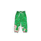 Green ice cream sprinkle baby kids Christmas pants