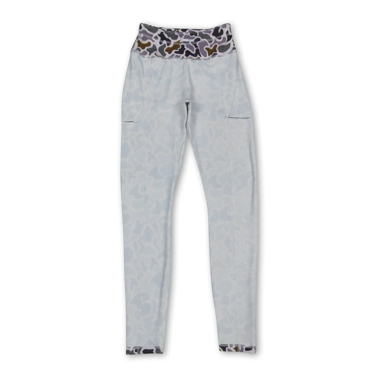 Multi color camo adult women leggings