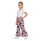 Candy corn bat pink patchwork girls Halloween ruffle pants