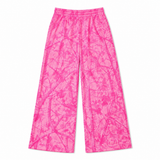 Pink leaves camo adult women fall pants