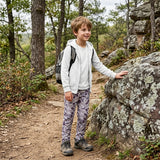 Camo printed hunting kids boys pants