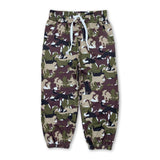 Dog green camo hunting boys fall pants
