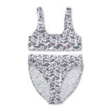 Grey camo adult women summer swimsuit