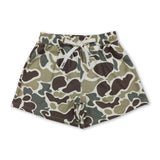 Camo kids boys summer swim trunks