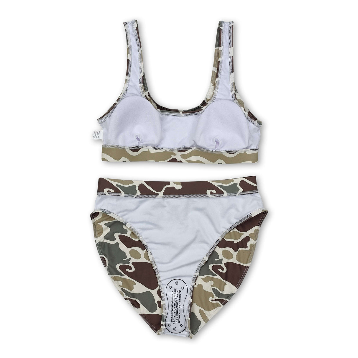 Camo adult women summer swimsuit