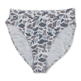Grey camo adult women summer swim bottom
