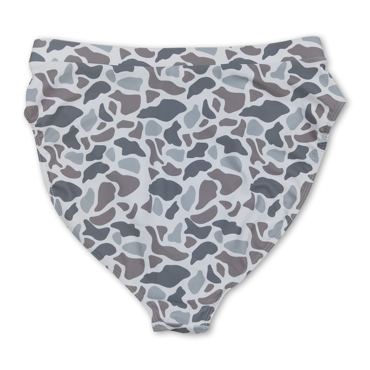 Grey camo adult women summer swim bottom
