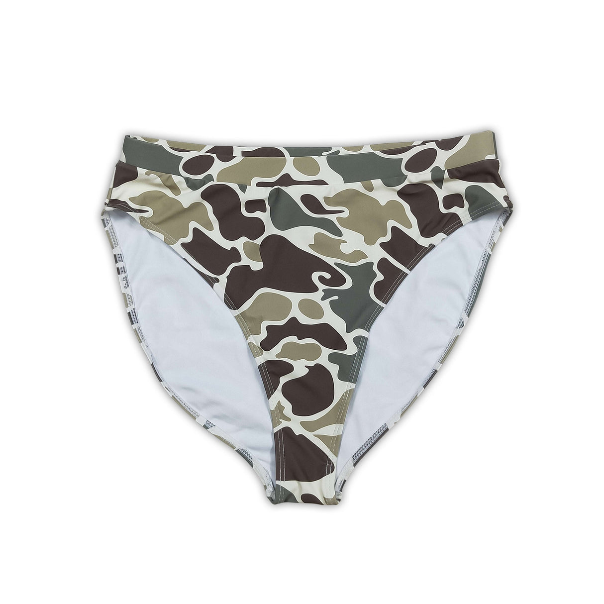 Camo adult women summer swim bottom