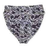 Camo print adult women summer swim bottom