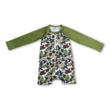 Long sleeves duck camo baby boy summer swimsuit