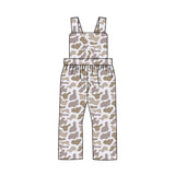 Straps khaki camo baby boys hunting overalls